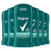 Degree frente del empaque mostrando pack de seis y beneficio de ahorro