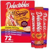 Delectables tubo frente mostrando diseño y facilidad de uso