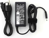 Dell Inspiron charger front view showing compact brick and benefit reliable power