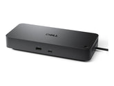 Dell Pro dock front view showing ports and compact design for tidy desks
