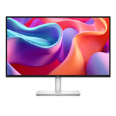 Dell S2725DC front view showing slim bezels and clear QHD image for immersive viewing