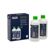 De'Longhi EcoDecalk front packaging showing two bottles and benefits