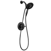 DELTA Arvo matte black front view showing modern profile and durable finish