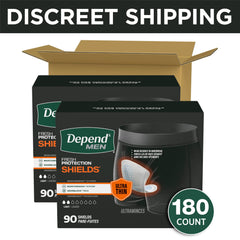 Depend almohadilla extendida con perfil anatómico y discreción