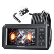 DEPSTECH DS300 frente con pantalla IPS mostrando imagen nítida