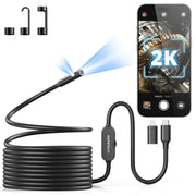 DEPSTECH NTC55 front camera close-up showing sharp optics and clearer inspection