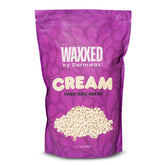 Dermwax envase frontal de WAXXED muestra tamaño y uso profesional