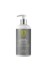 Design Essentials front label of 34 oz bottle showing product name and benefits