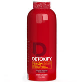 Detoxify botella frontal Tropical 16 oz mostrando diseño y tamaño práctico