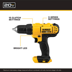 DEWALT atornillador DCF88M2 perfil lateral demostrando tamaño compacto