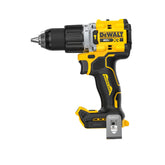 DEWALT DCD806B front angle view showing compact design and professional power