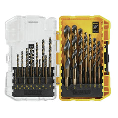 DEWALT empaque frontal del set 21 piezas mostrando organización y confianza