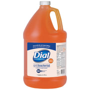 Dial 1 gallon front label showing product identity and benefits