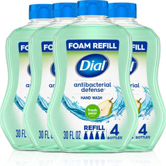 Dial vista frontal del envase 30 oz mostrando tamaño y etiquetado beneficios