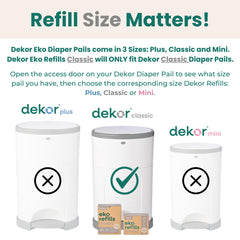 Diaper Dekor close-up of thick liner texture highlighting tear resistance