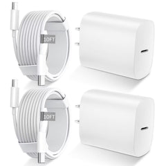 DiHines cargador 20W frontal mostrando puerto USB-C para carga rápida