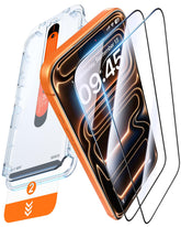 DIMONCOAT frontal del pack para iPhone 17 Pro Max, protección lista para usar