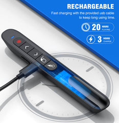 DINOSTRIKE receptor USB alojado en la carcasa para fácil transporte