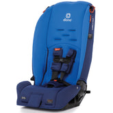 Diono Radian 3R front view showing slim profile and secure fit benefit