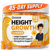 Diozoe front bottle of height gummies showing label and bottle for easy identification and convenience