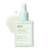 divi bottle front view showing label and compact 30ml size, promoting easy daily use