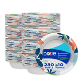 Dixie front packaging showing 280 count and convenience
