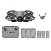 DJI Neo 2 front view showing compact body and portability benefit