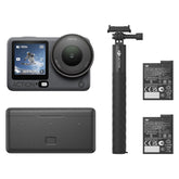 DJI Osmo Action 6 front view showing rugged body and lens, ideal for adventures
