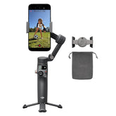 DJI Osmo Mobile 8 front view showing compact stabilizer and portability benefit
