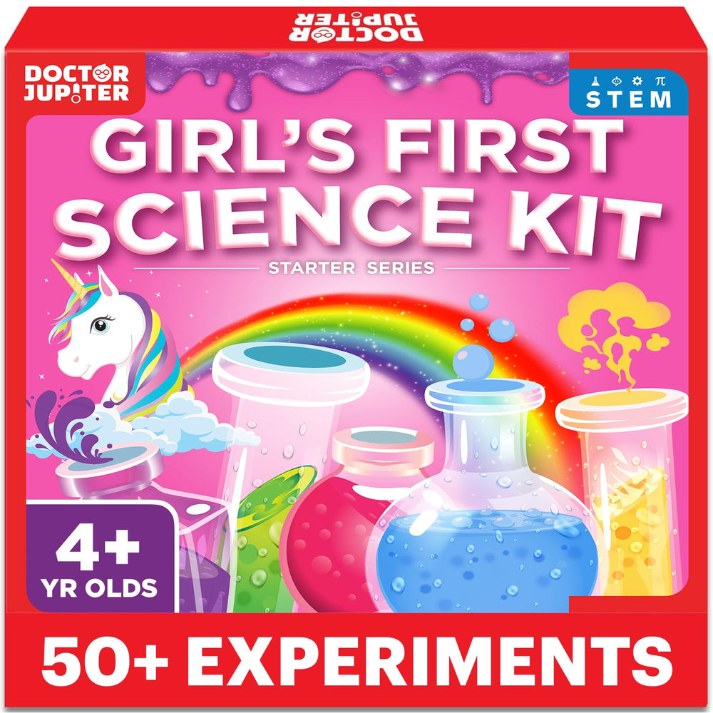 Doctor Jupiter front packaging showing kit and friendly design, inspires curiosity