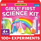Doctor Jupiter front packaging showing bright STEM kit and contents