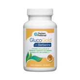 DOCTORS' PREFERRED frasco GlucoGold frontal mostrando etiquetado y beneficios
