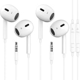 Docutca vista frontal del pack de auriculares, práctico y económico