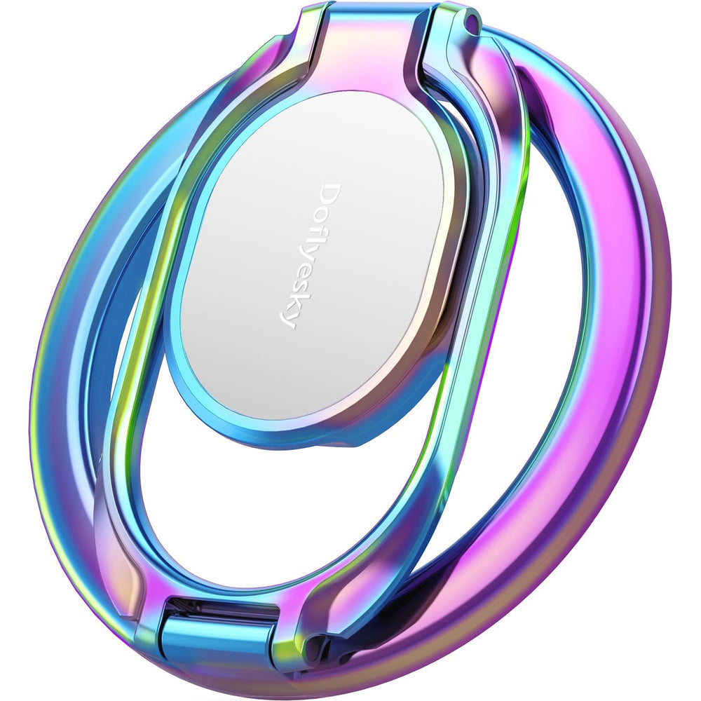 Doflyesky vista frontal del empaque mostrando el anillo magnético y colores