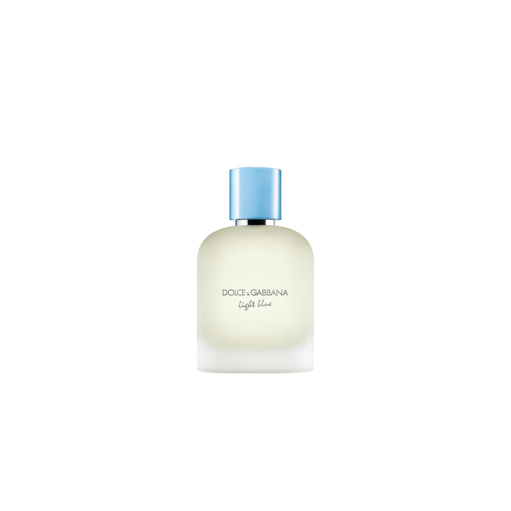 Dolce&Gabbana Light Blue bottle front view showing clean lines and fresh appeal