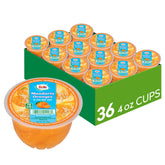 Dole front packaging showing 36-count mandarin cups and convenience