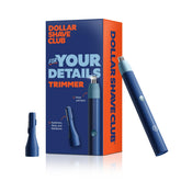 Dollar Shave Club recortadora frontal mostrando diseño compacto y control