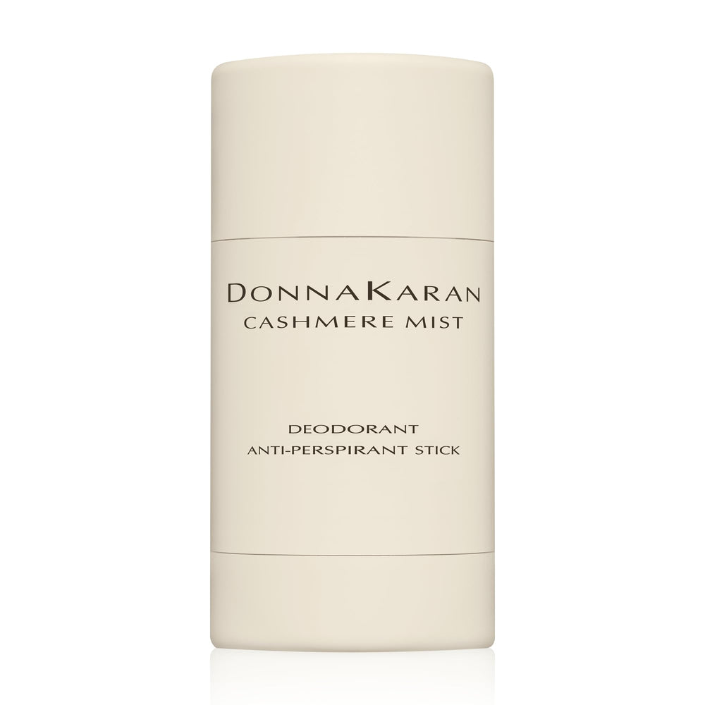 Donna Karan Cashmere Mist stick frontal mostrando diseño compacto y elegante