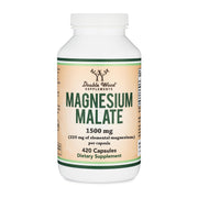 Double Wood Supplements front label showing product name and strengths for quick identification