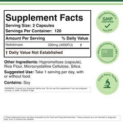 Double Wood label close-up with potency 2,000 FU and ingredient clarity