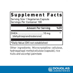 Douglas Laboratories primer plano de cápsula vegetal para fácil ingestión