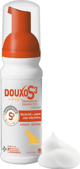 Douxo S3 front packaging showing product and benefits