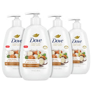 Dove envase frontal con etiqueta clara y beneficio hidratación