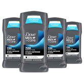 DOVE MEN + CARE desodorante en barra muestra frontal y diseño claro