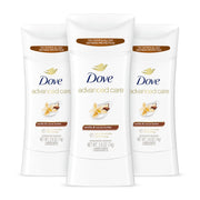 Dove stick frente mostrando diseño y fragancia reconfortante