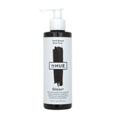 dpHUE front packaging showing dark brown gloss and clear benefits