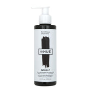 dpHUE front packaging showing dark brown gloss and clear benefits