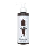 dpHUE front packaging showing product and warm medium brown shade benefits