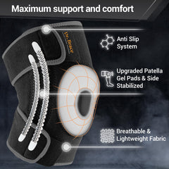 DR. BRACE close up de estabilizador lateral que aporta soporte firme