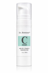 Dr. Brenner envase frontal airless mostrando protección y frescura